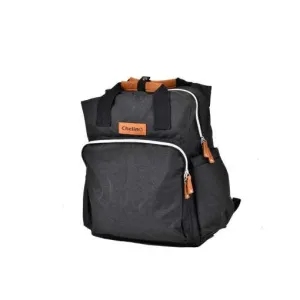 3 in 1 Back pack daiper bag black