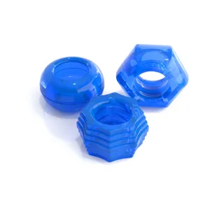 Classix Deluxe Cock Ring Set Blue