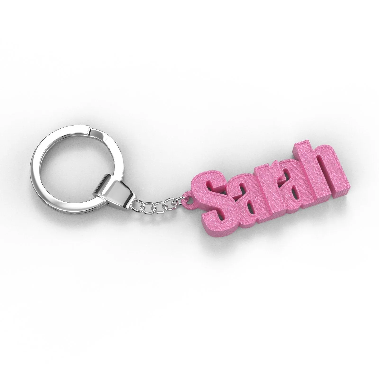 Custom Name 3D Keychain Personalized Keyring For Backpack Luggae Tag