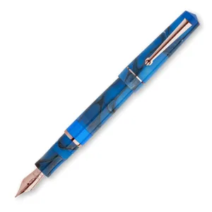 Delta Duna Blue Fountain Pen 14k Nib