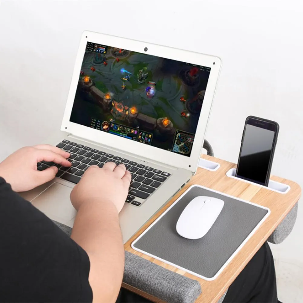 Elegant Portable Mouse Pad Wrist Laptop Desk