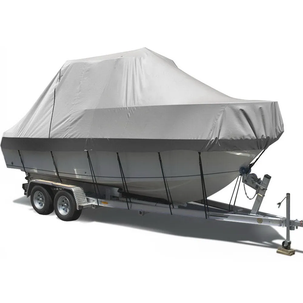 Heavy-Duty 23-25ft Boat Cover, UV-Resistant, 600D Polyester - Seamanship