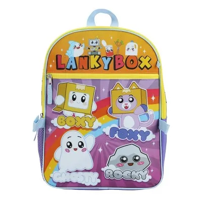 LankyBox 5-Piece Backpack & Lunchbox Set