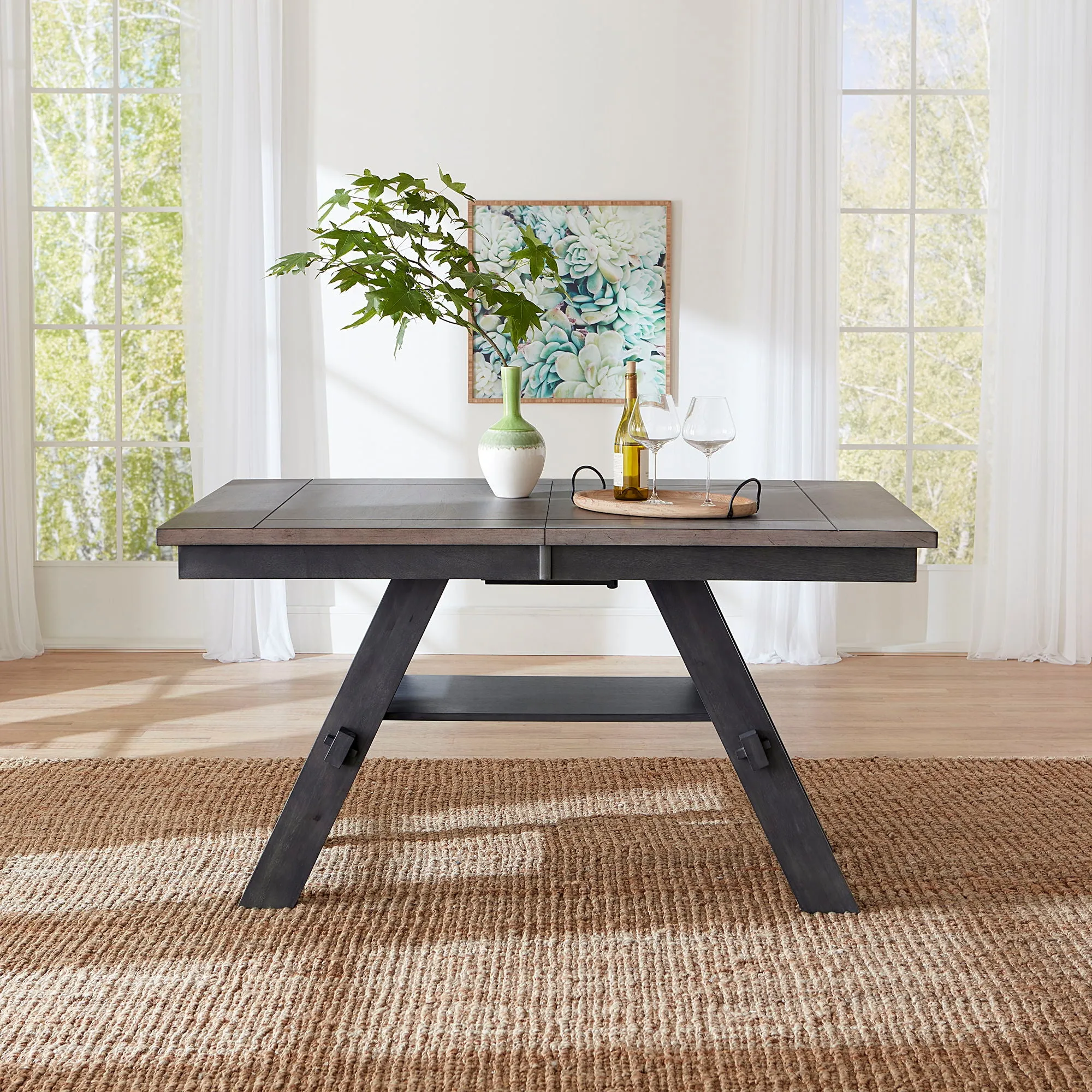 Lawson - Gathering Table Set - Dark Gray