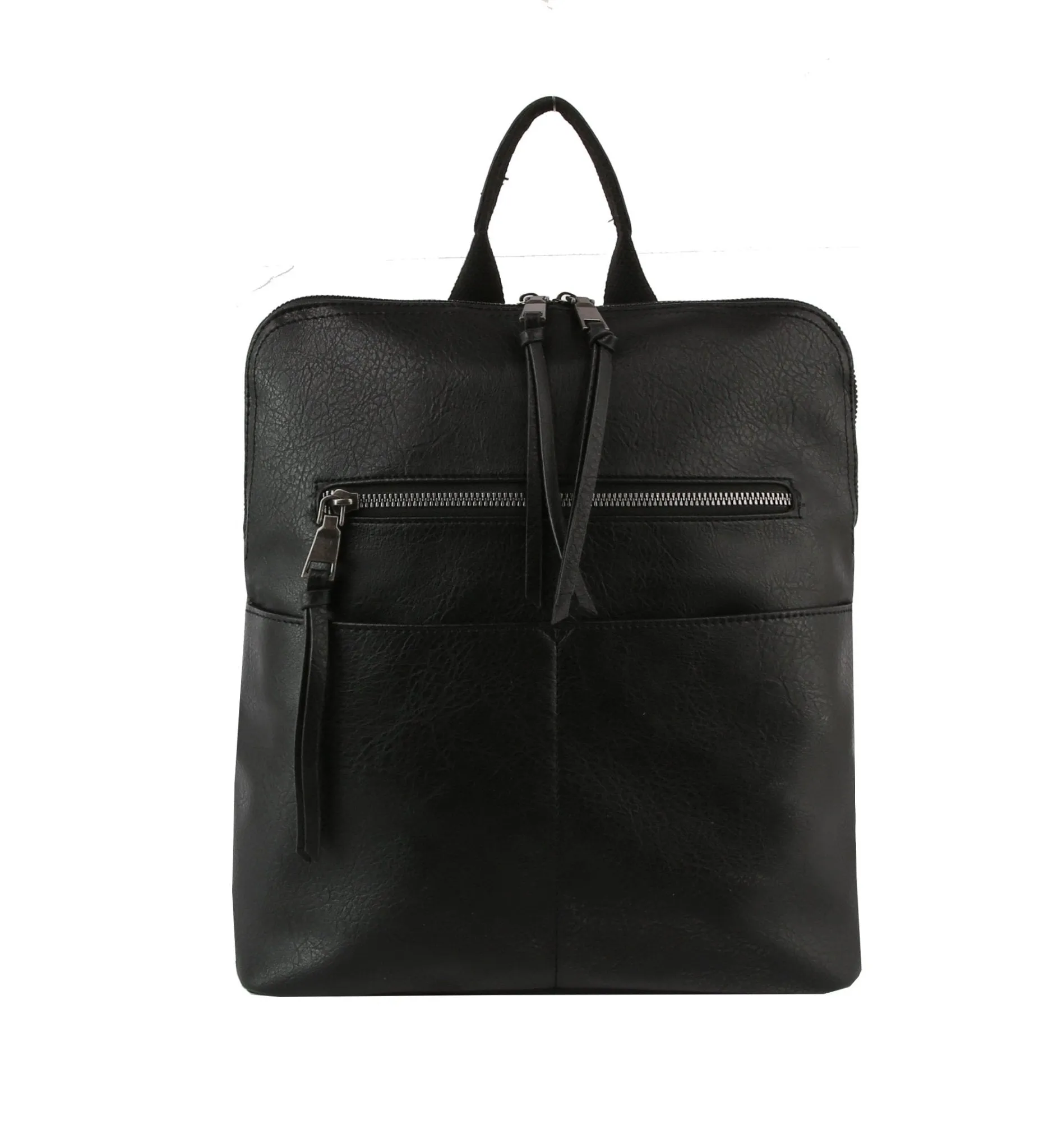 LSD186 Lauren Front Zipper Convertible Backpack