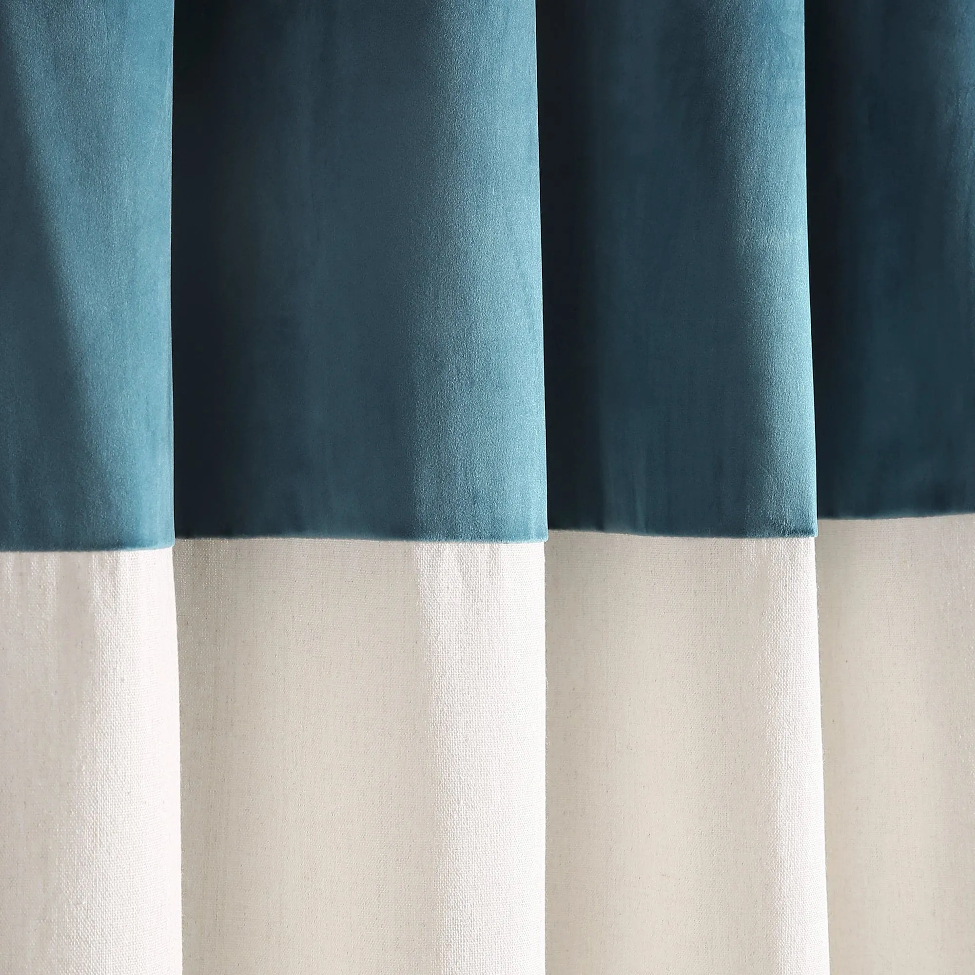 Milo Linen Window Curtain Panel Set