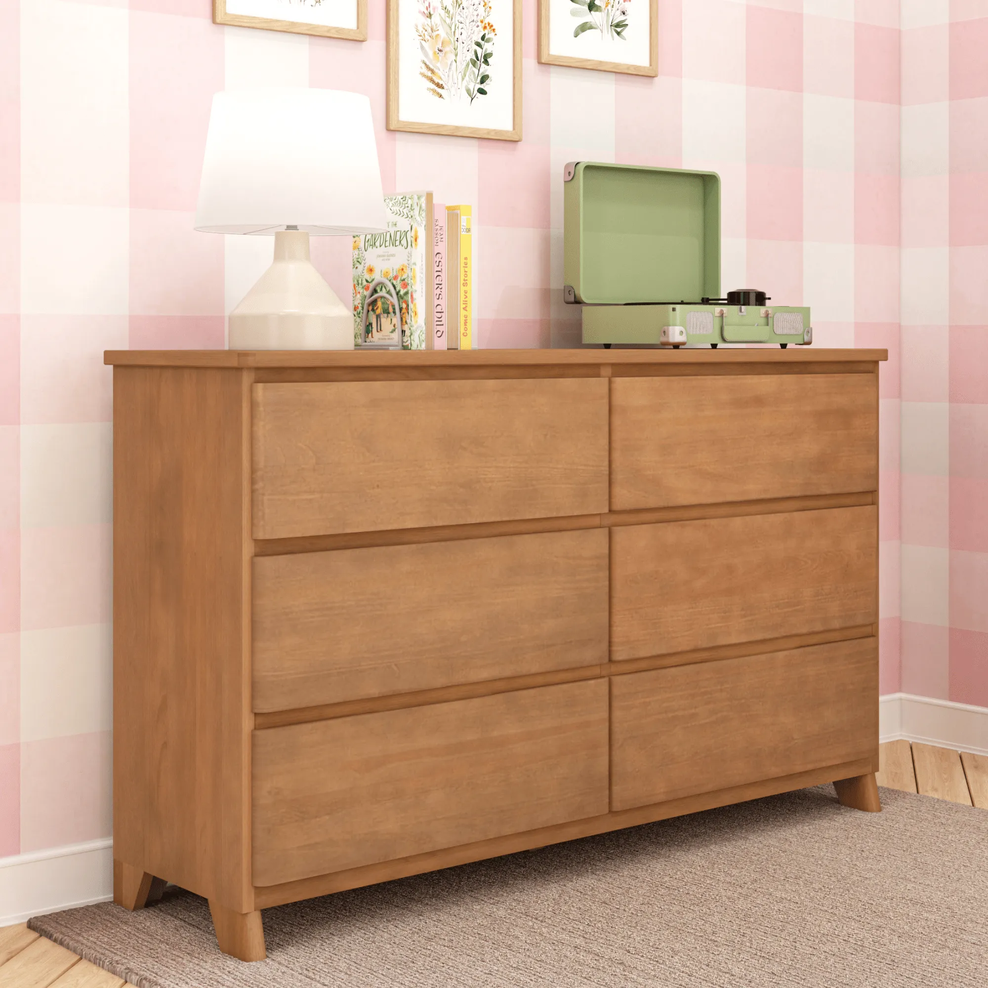 Modern Farmhouse 6-Drawer Dresser