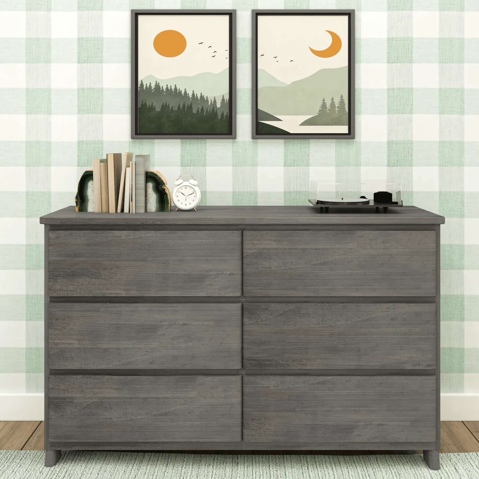 Modern Farmhouse 6-Drawer Dresser