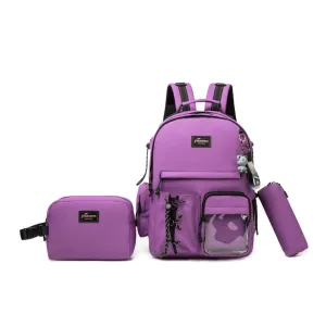 (NET) Backpack With Lunch Box Set Backpacks For Teens