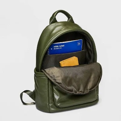 New - 18.5" Puff Dome Backpack - A New Day Green