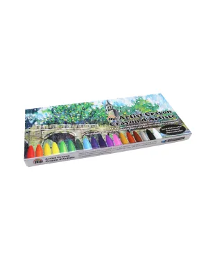 Niji® Artist Crayons, 18 Color Set (NAC18)