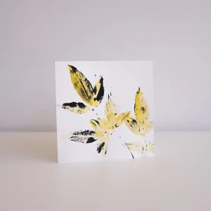 Original Hand-Printed Card #2