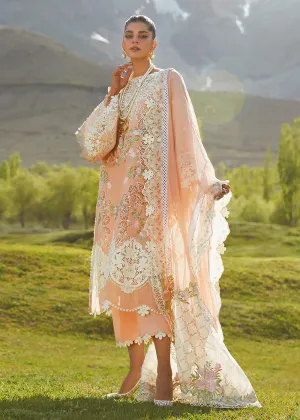 Pink Lawn Suit - Saira Shakira X Crimson Luxury Lawn '23 - Summer in the Meadows - D1B