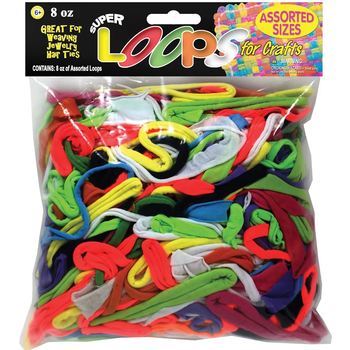 Polyester Loops 8oz - Assorted*