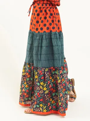 Printed Lawn Skirt