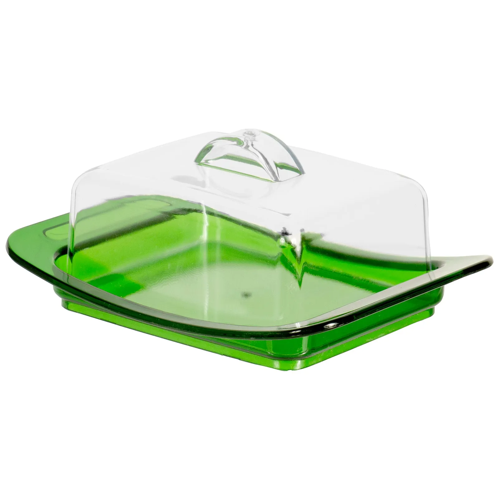 Red Co. BPA-Free Vibrant Color Cheese & Butter Dish with Lid — COLORS VARY