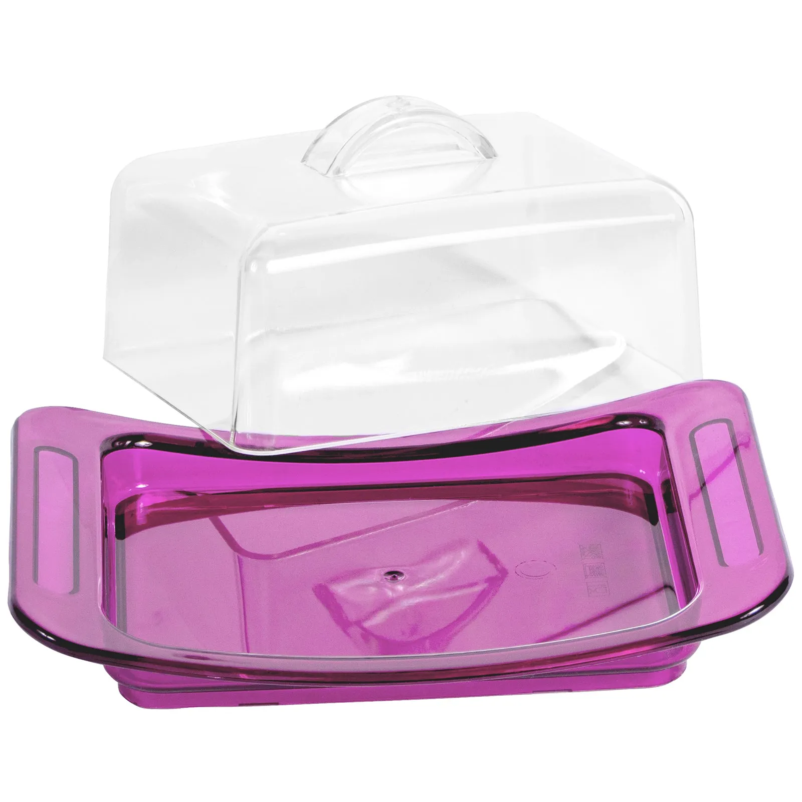 Red Co. BPA-Free Vibrant Color Cheese & Butter Dish with Lid — COLORS VARY