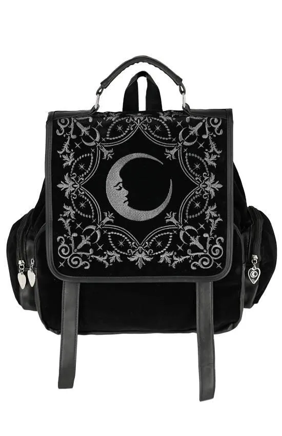 Restyle - Crescent Square Backpack - Gothic Backpack