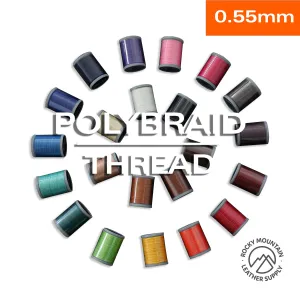 Rocky Mountain - PolyBraid - Premium Braided Polyester Thread - 0.55mm