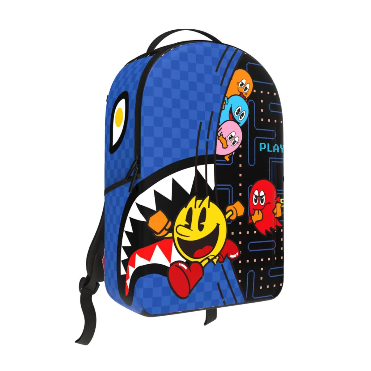 Sprayground Pac-Man Running Reveal DLXSV Backpack B6086