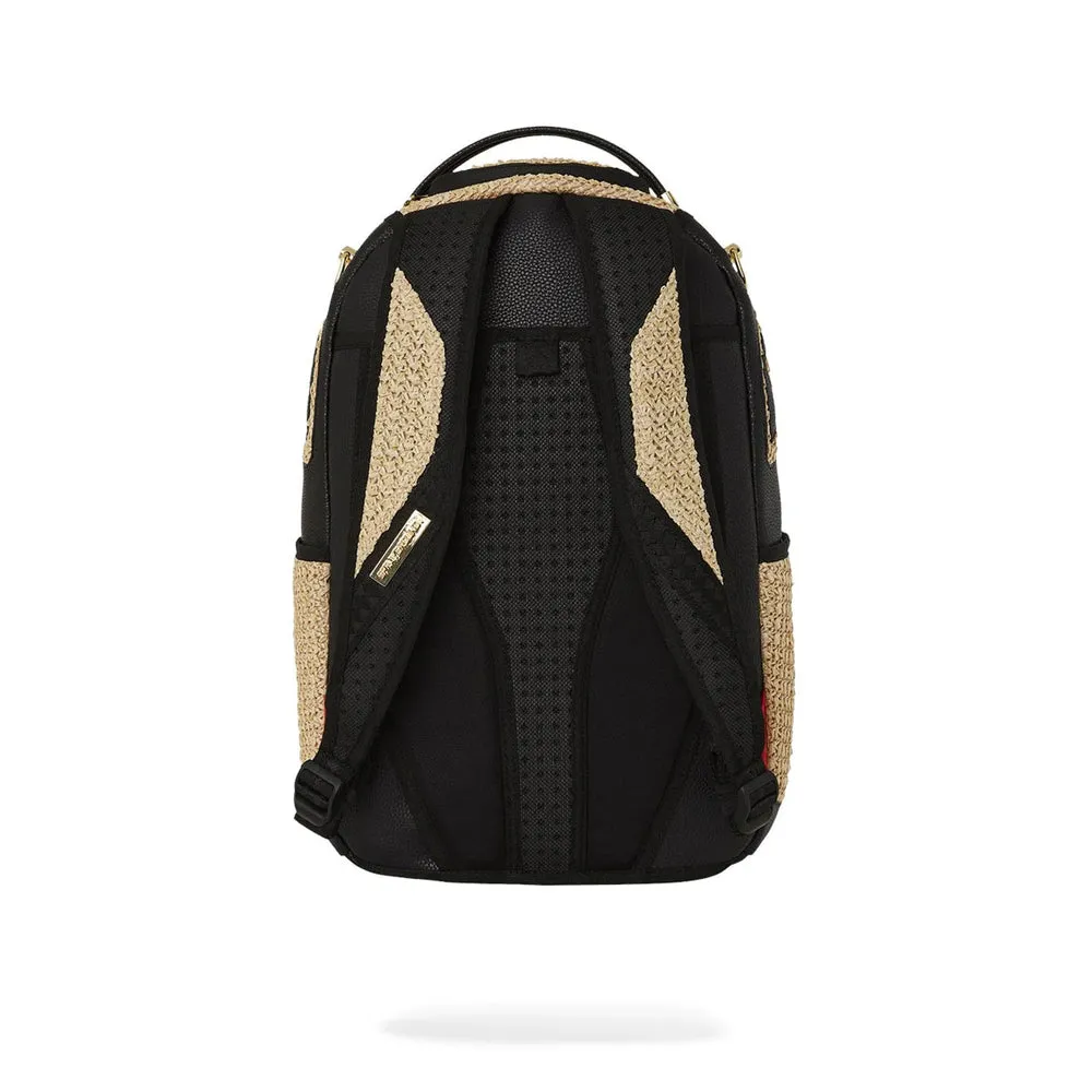 Sprayground Raffia Shark DLXSV Backpack B5220