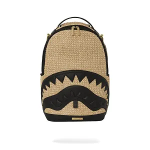 Sprayground Raffia Shark DLXSV Backpack B5220