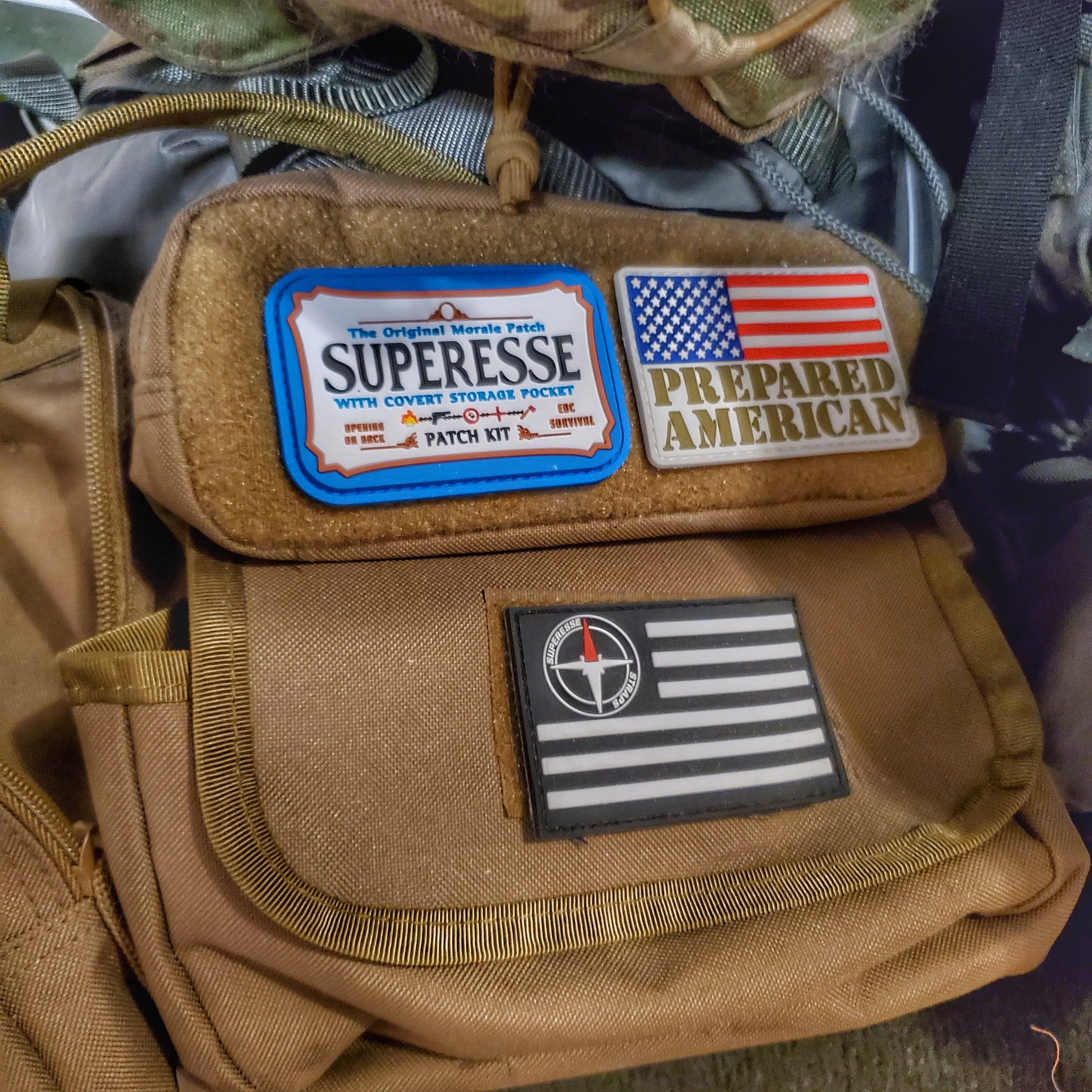 Storage Pocket Patch:  "Altoids" The Original Morale Patch by Superesse with Covert Storage Pocket