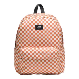 Vans Old Skool Check Backpack Carnelian