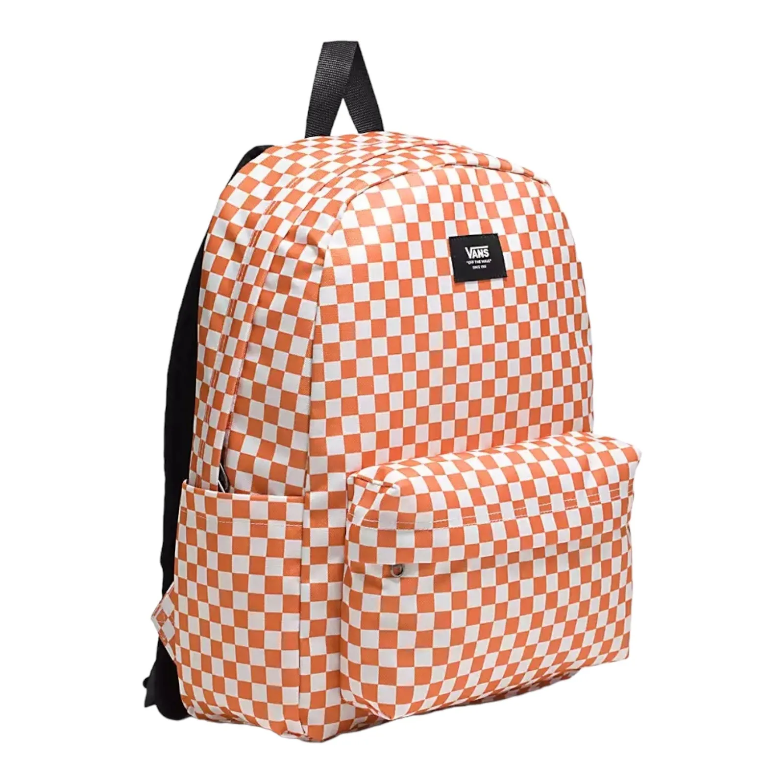 Vans Old Skool Check Backpack Carnelian